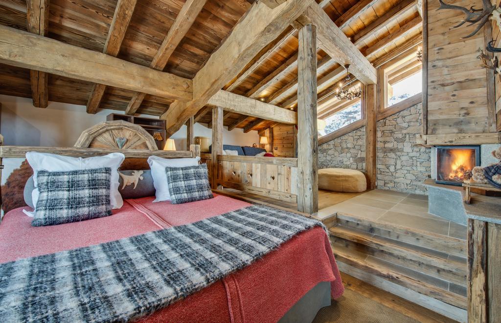 La Bouitte - Hotel Relais & Chateaux Сен-Мартен-дьо-Белвил Стая снимка