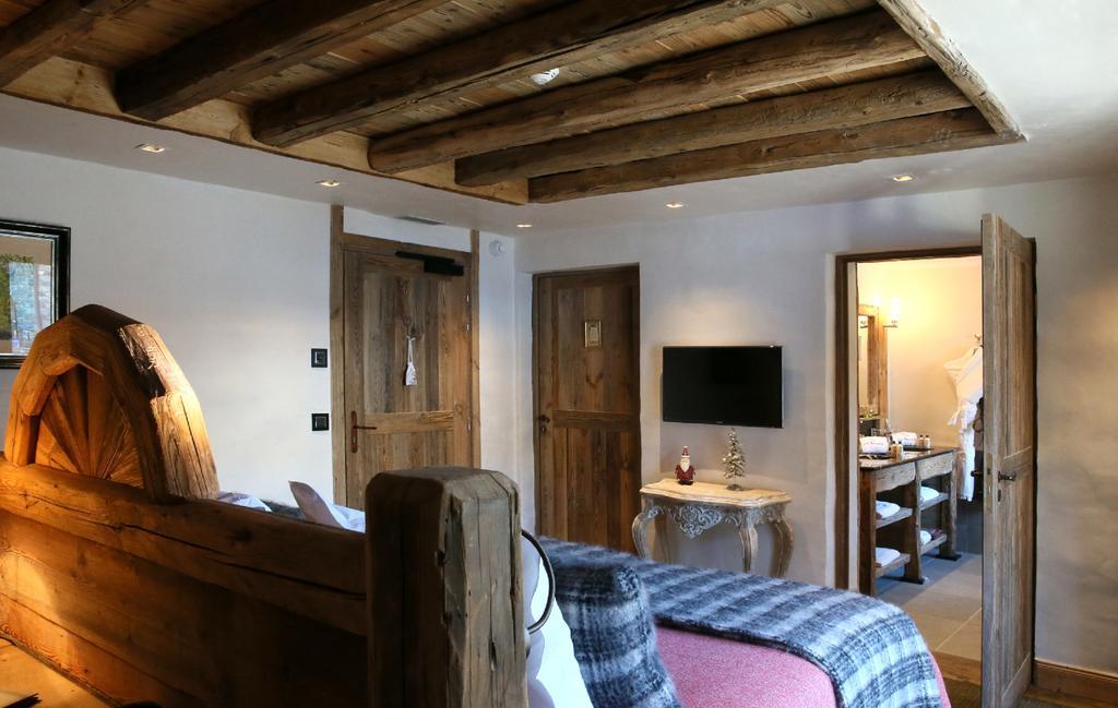 La Bouitte - Hotel Relais & Chateaux Сен-Мартен-дьо-Белвил Екстериор снимка