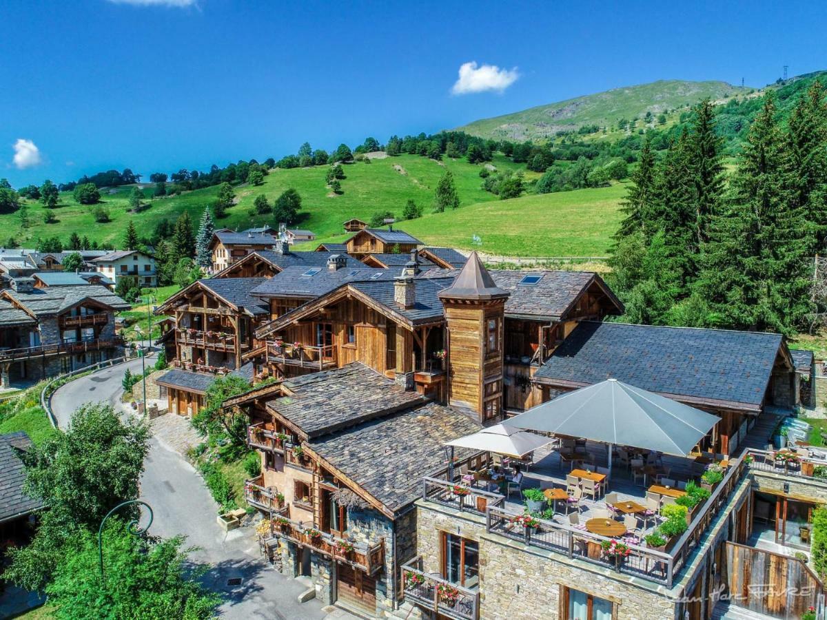 La Bouitte - Hotel Relais & Chateaux Сен-Мартен-дьо-Белвил Екстериор снимка